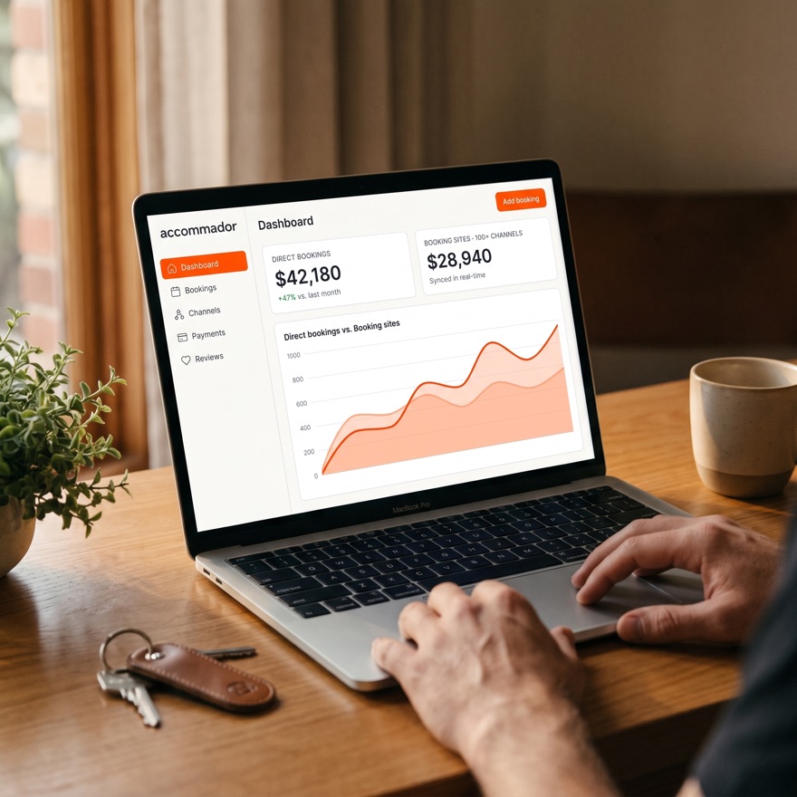 One login instead of thirteen — Accommador for independent accommodation operators
