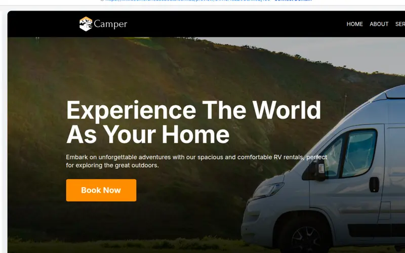 Website & Promo Pages in Accommador
