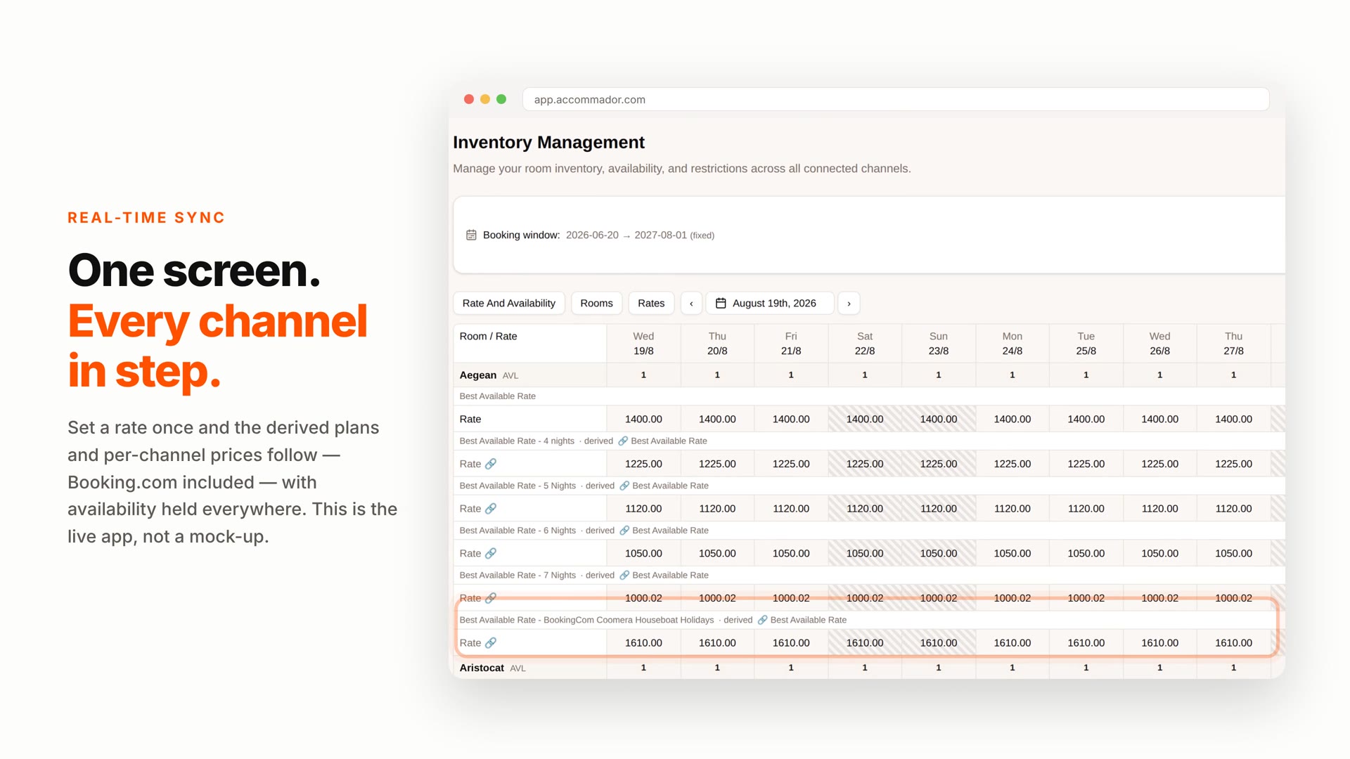 Preview of the Accommador channel manager explainer