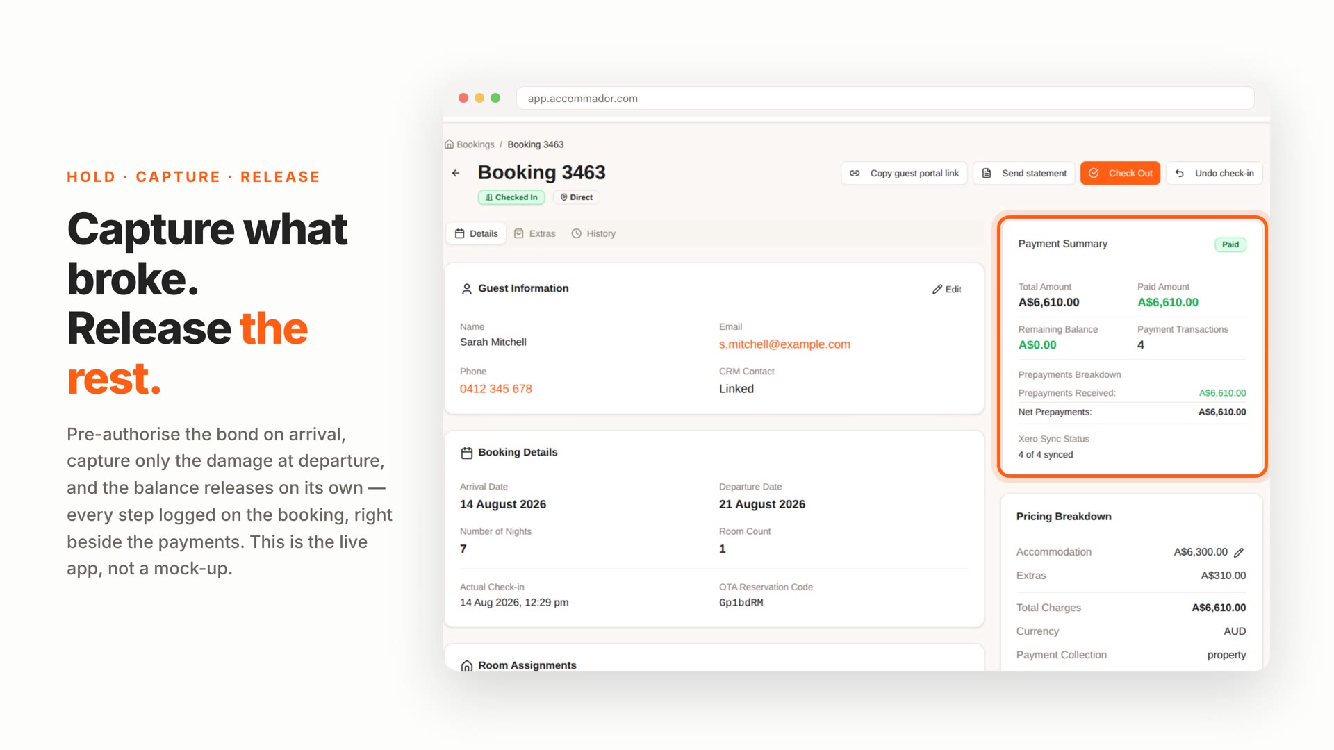 Preview of the Accommador security-bond holds explainer